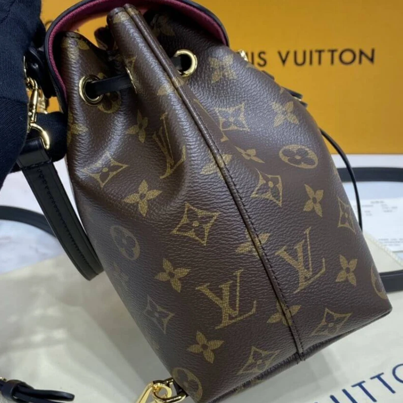 Mythick Goldcolor LV Montsouris BB Backpack Black
