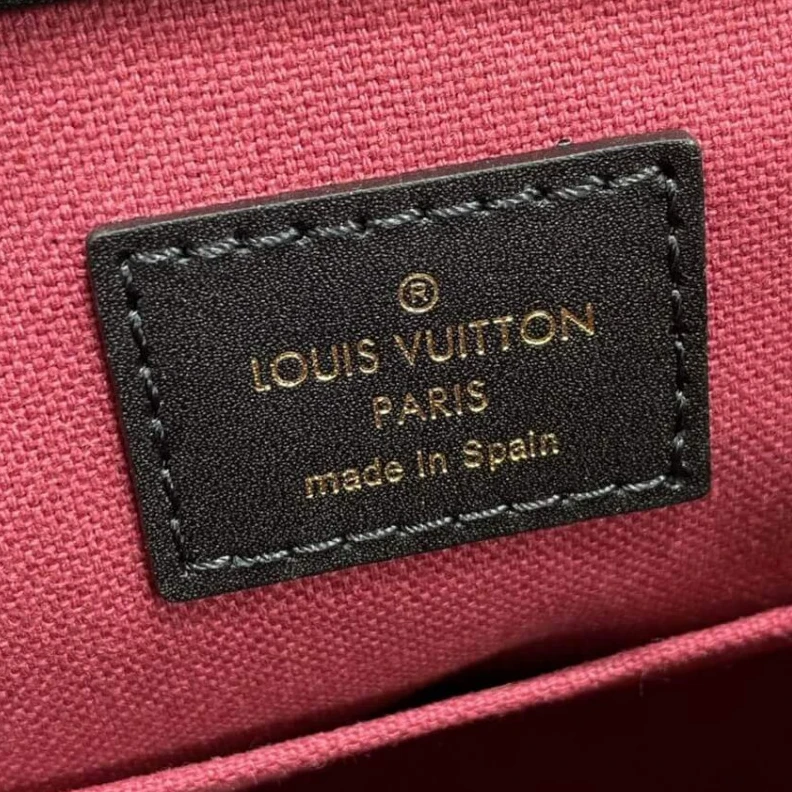 Mythick Goldcolor LV Montsouris BB Backpack Black