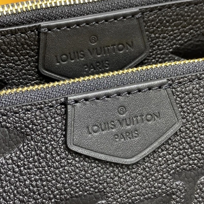 Replica bag Strap dro Louis Vuitton Multi Pochette Accessoires Black