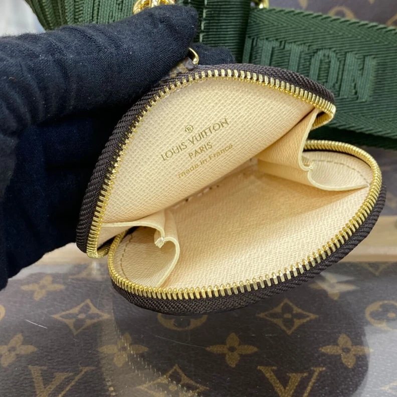 Replica bags lv Strap: Re Louis Vuitton Multi Pochette Accessoires Khaki Strap