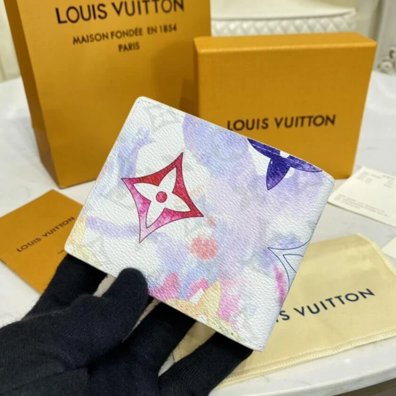 Lv belts replica 2 busines Louis Vuitton Multicolor Multiple Wallet