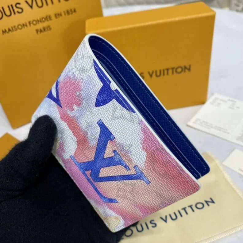 Lv belts replica 2 busines Louis Vuitton Multicolor Multiple Wallet