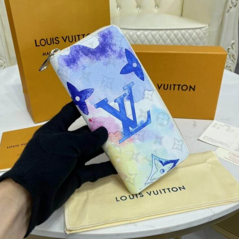 Replica bags Textile l Louis Vuitton Multicolor Zippy Wallet Vertical