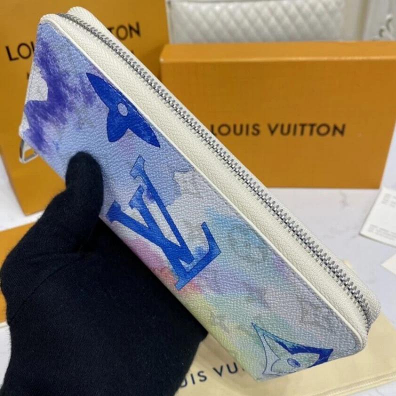 Replica bags Textile l Louis Vuitton Multicolor Zippy Wallet Vertical