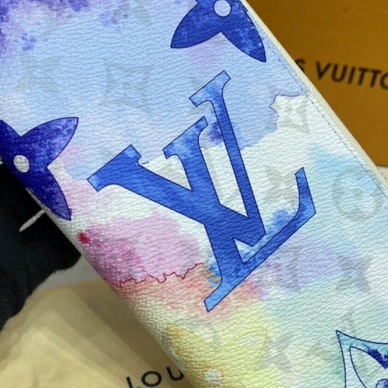 Replica bags Textile l Louis Vuitton Multicolor Zippy Wallet Vertical