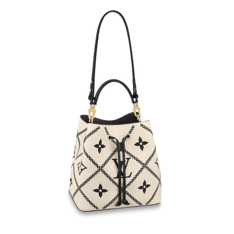 Goldcolor Louis Vuitton NeoNoe MM Cream