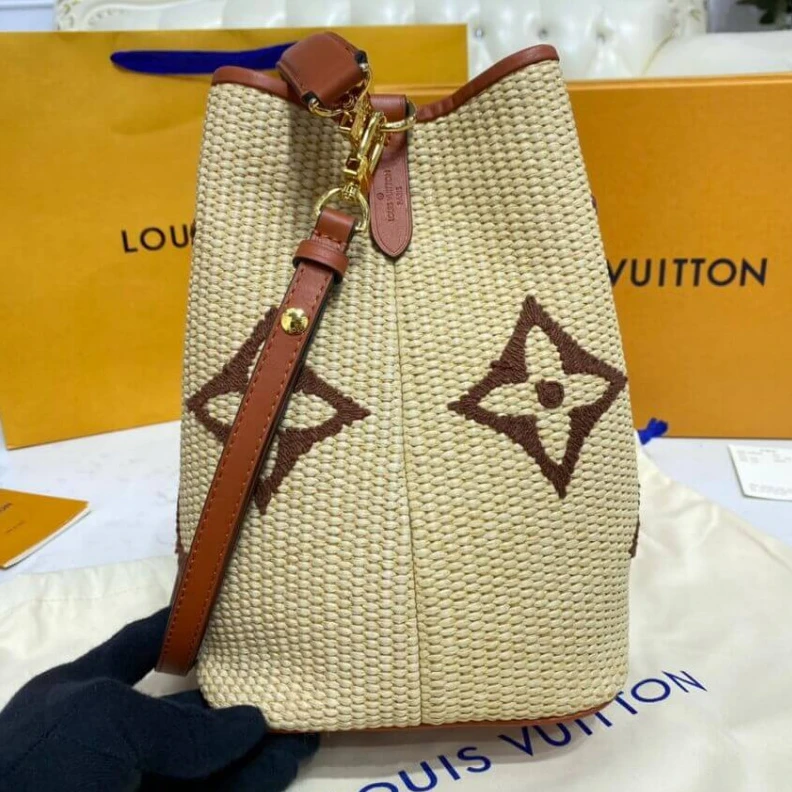 Top lv Zipped ce Louis Vuitton Neonoe MM Tan