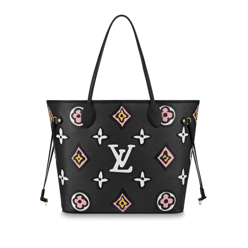 Cowhidele Louis Vuitton Neverfull MM Black