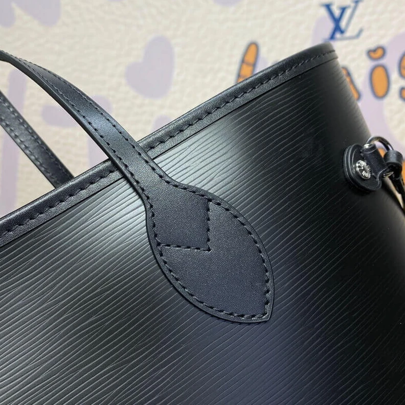 Replica bags Louis Vuitton Neverfull MM Black