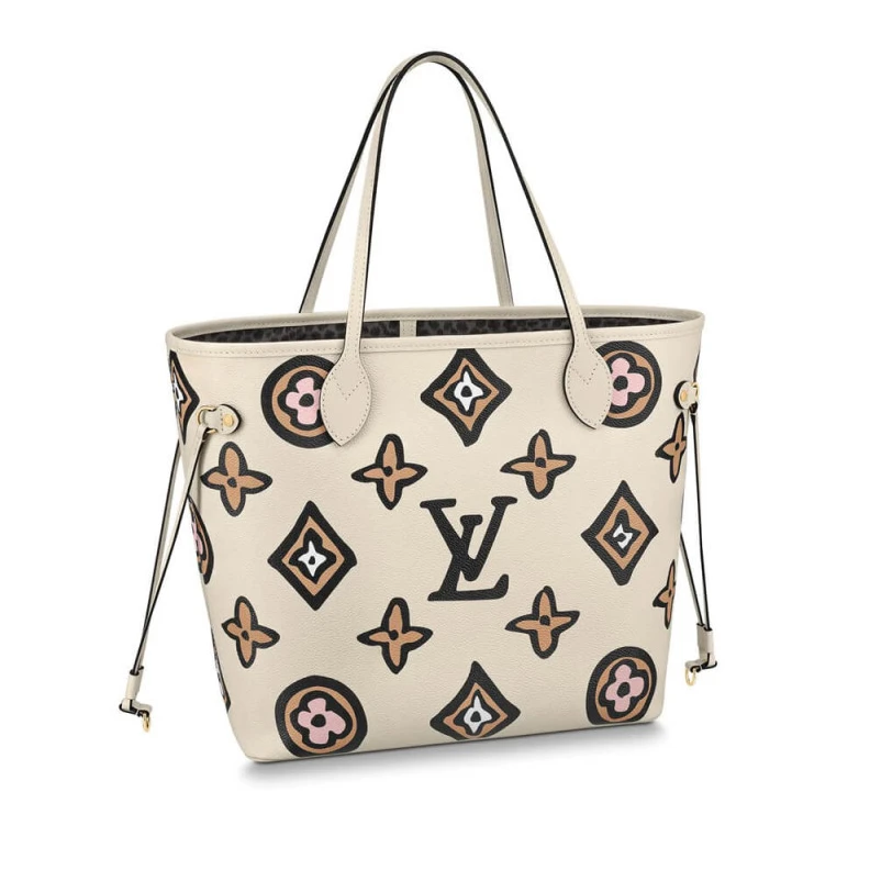 The Neverf Louis Vuitton Neverfull MM Cream