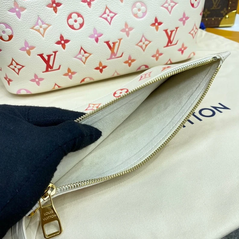 Top lv Louis Vuitton Neverfull MM Sunrise Aquarelle
