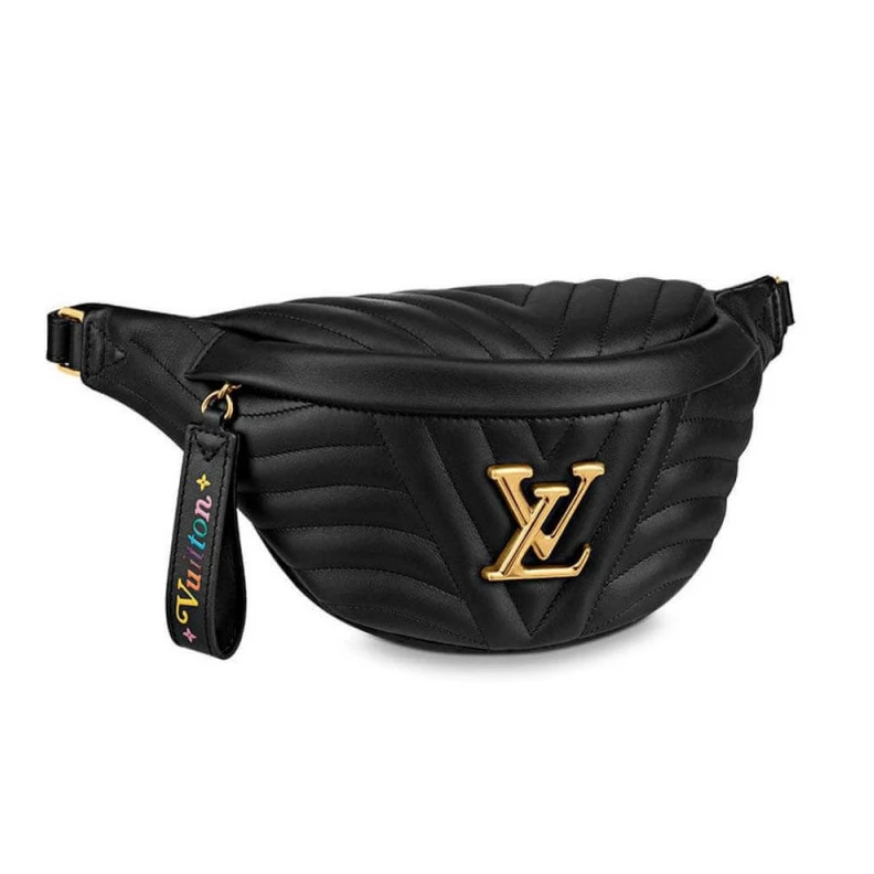 Vintage g LV New Wave Bumbag Black