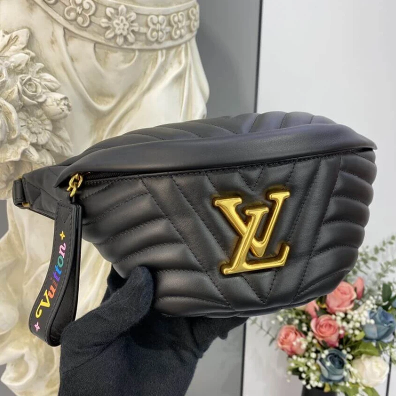 Mythick Vintage g LV New Wave Bumbag Black