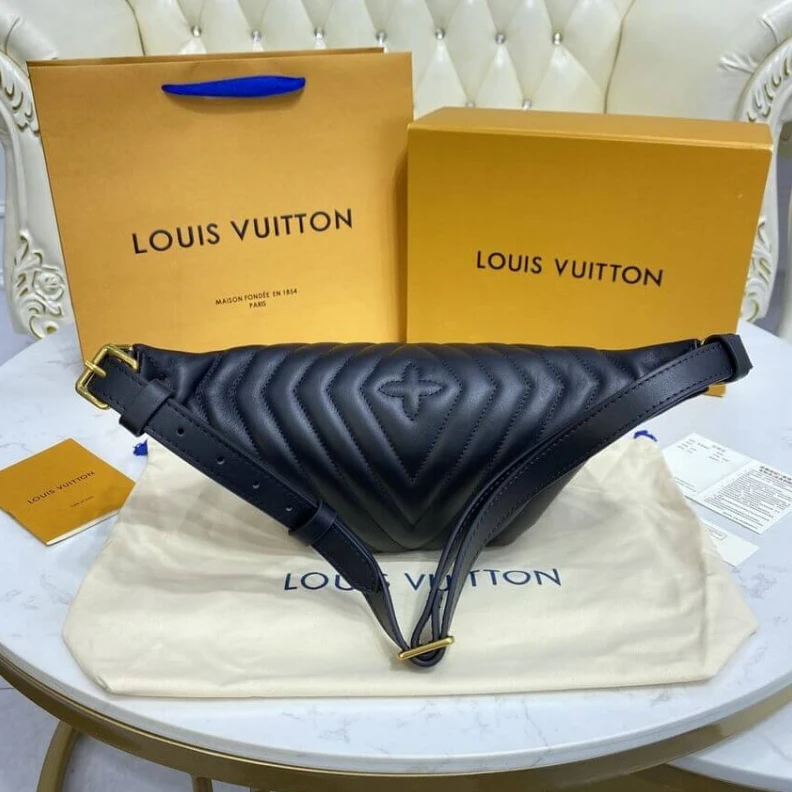 Mythick Vintage g LV New Wave Bumbag Black