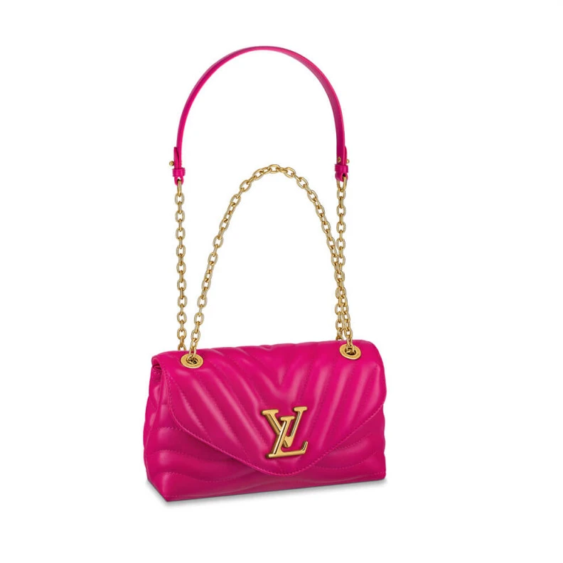 Agathe Pi Louis Vuitton New Wave Chain Bag Agathe Pink