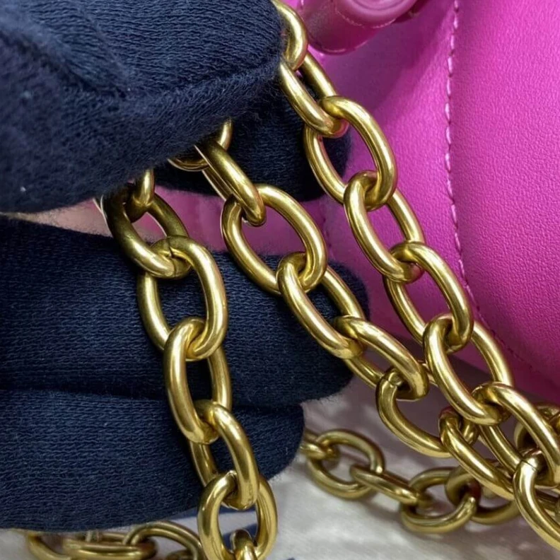 Lv belts replica Agathe Pi Louis Vuitton New Wave Chain Bag Agathe Pink