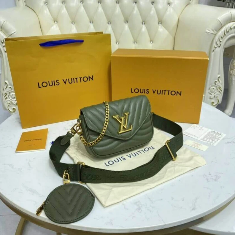 Mythick ru Vintage g Louis Vuitton New Wave Multi-Pochette Khaki