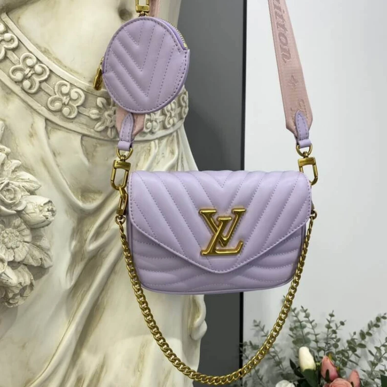 Louis vuitton locations Calfleath LV New Wave Multi-Pochette Purple