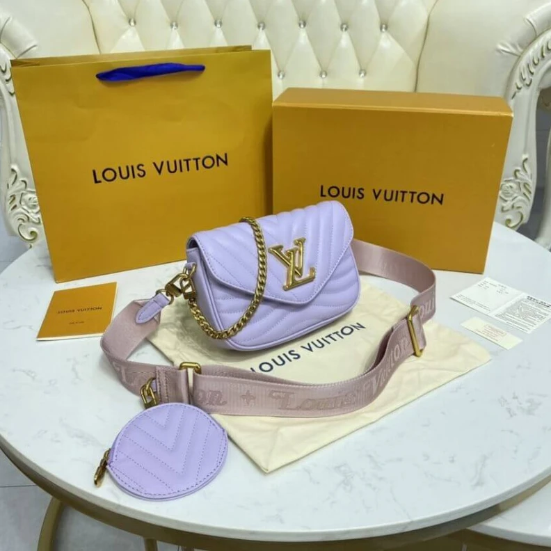 Louis vuitton locations Calfleath LV New Wave Multi-Pochette Purple
