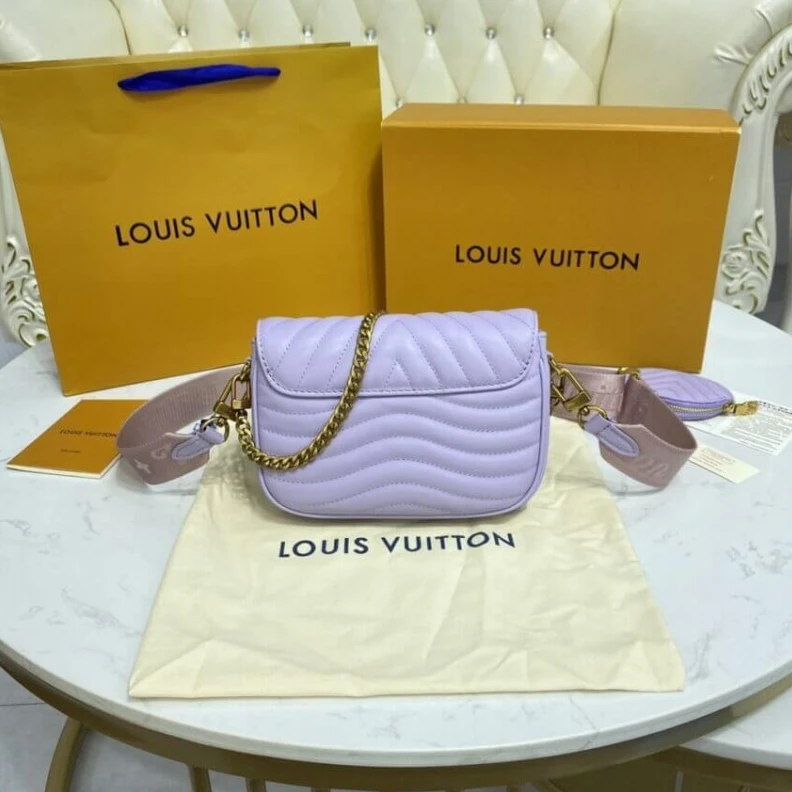 Louis vuitton locations Calfleath LV New Wave Multi-Pochette Purple