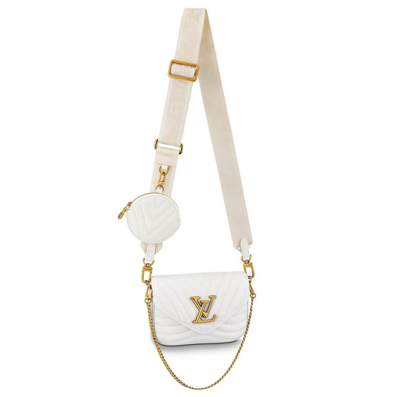 Smooth ca Louis Vuitton New Wave Multi-Pochette White