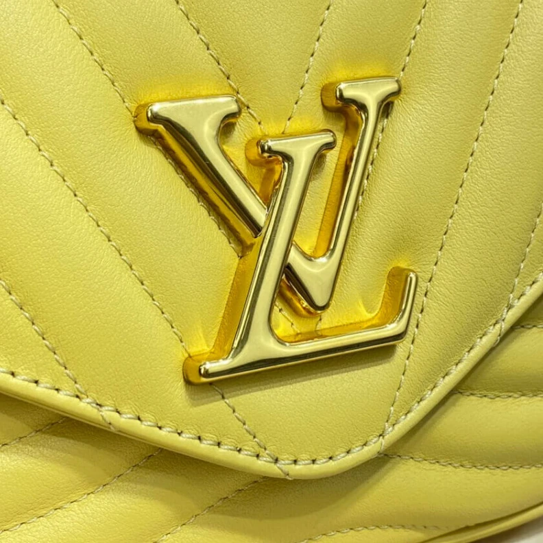 Replica bag 24 x 13 x Louis Vuitton New Wave Multi-Pochette Yellow