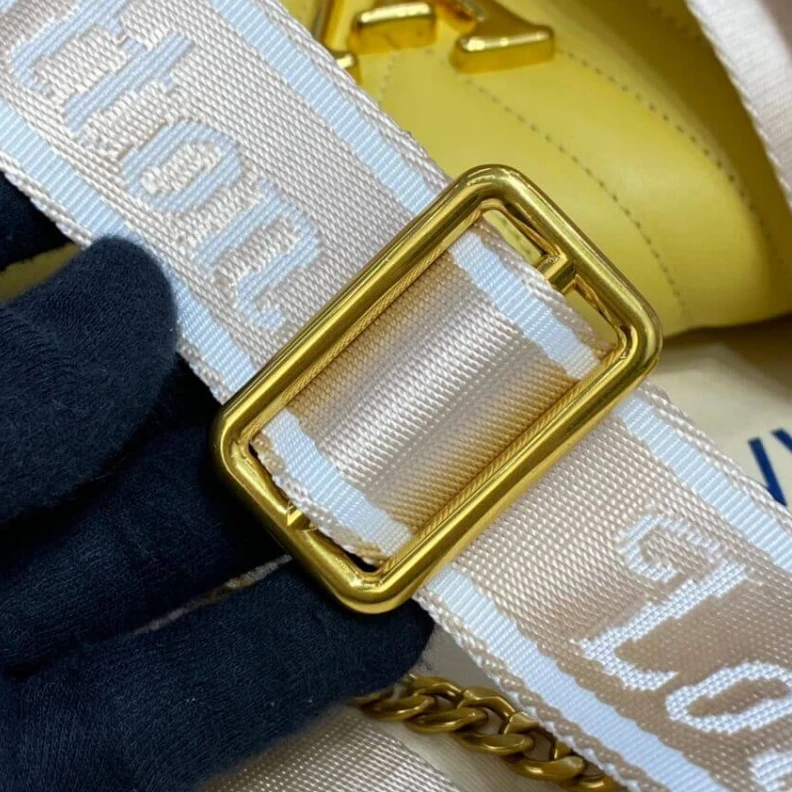 Replica bag 24 x 13 x Louis Vuitton New Wave Multi-Pochette Yellow