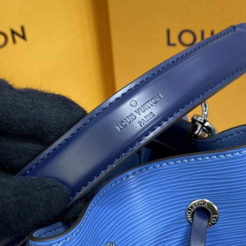 Replica bags lv Drawstrin Louis Vuitton Néonoé BB Bleuet Blue