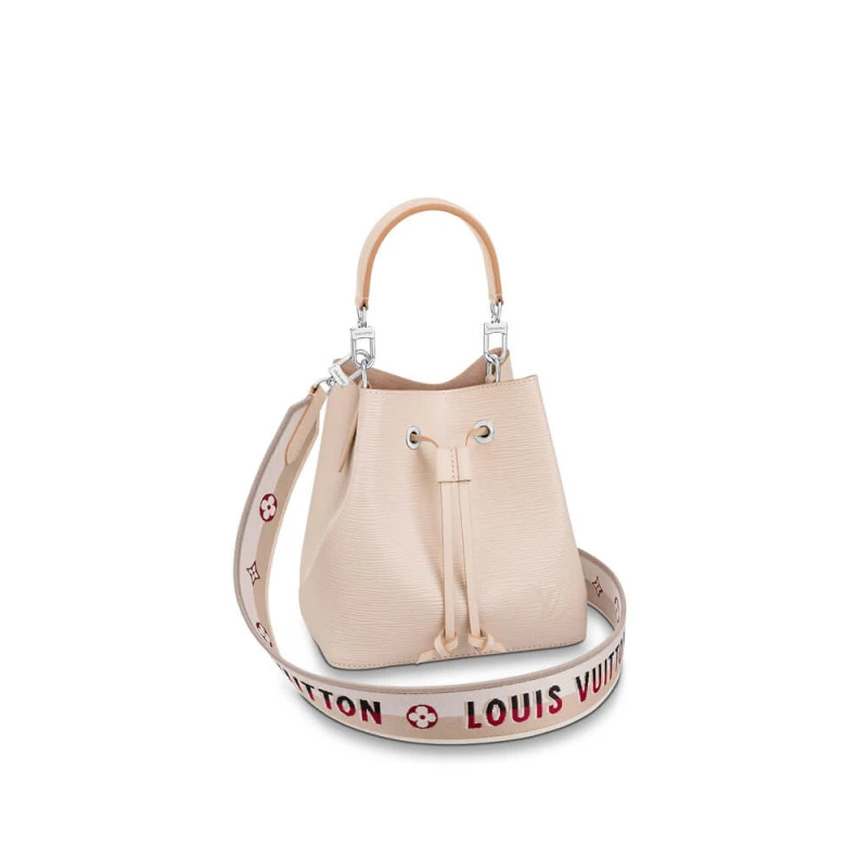 Strap: Re Louis Vuitton Néonoé BB Quartz White