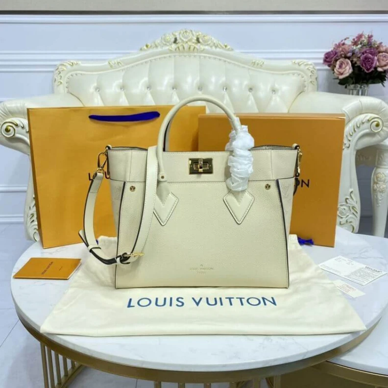 Top lv The perfec Louis Vuitton On My Side Greige Beige
