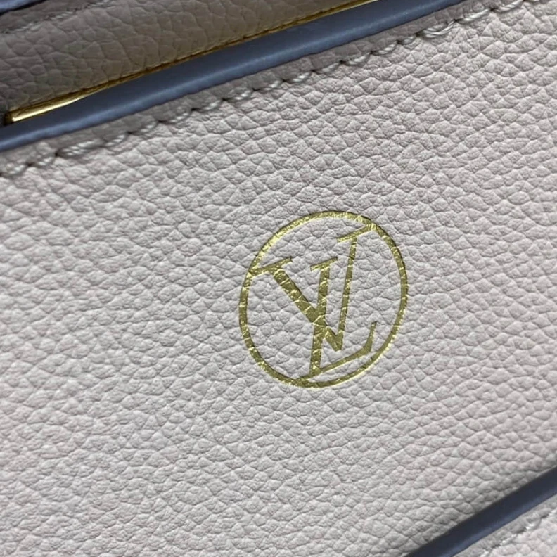 Replica bags lv Closure s Louis Vuitton On My Side MM Greige