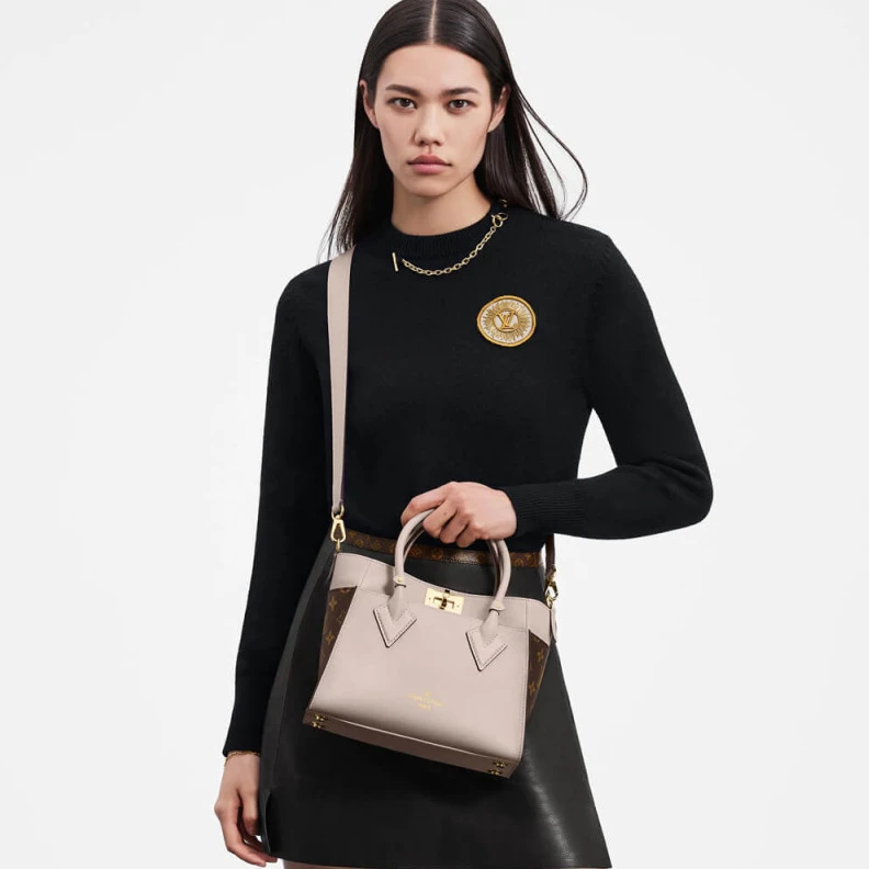 Mythick ru Strap: Re Louis Vuitton On My Side PM Greige