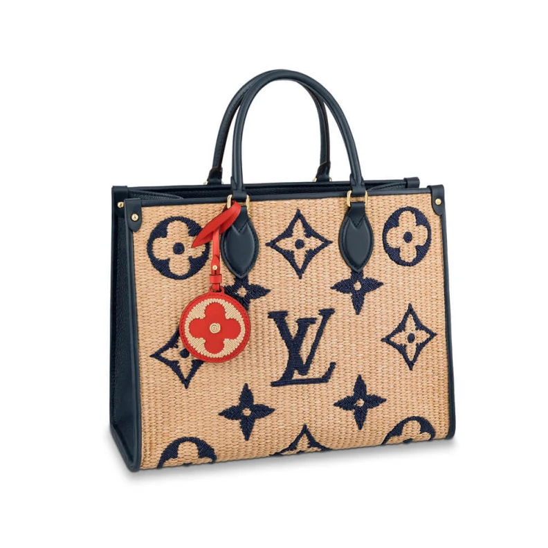 Blue Louis Vuitton OnTheGo MM Blue