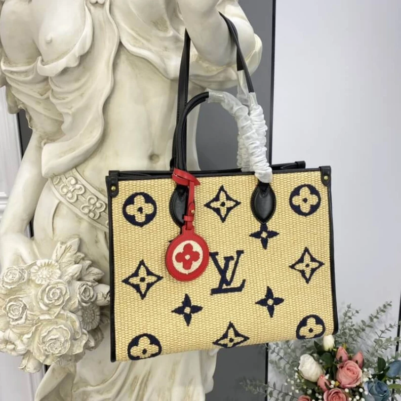 Replica bags Blue Louis Vuitton OnTheGo MM Blue