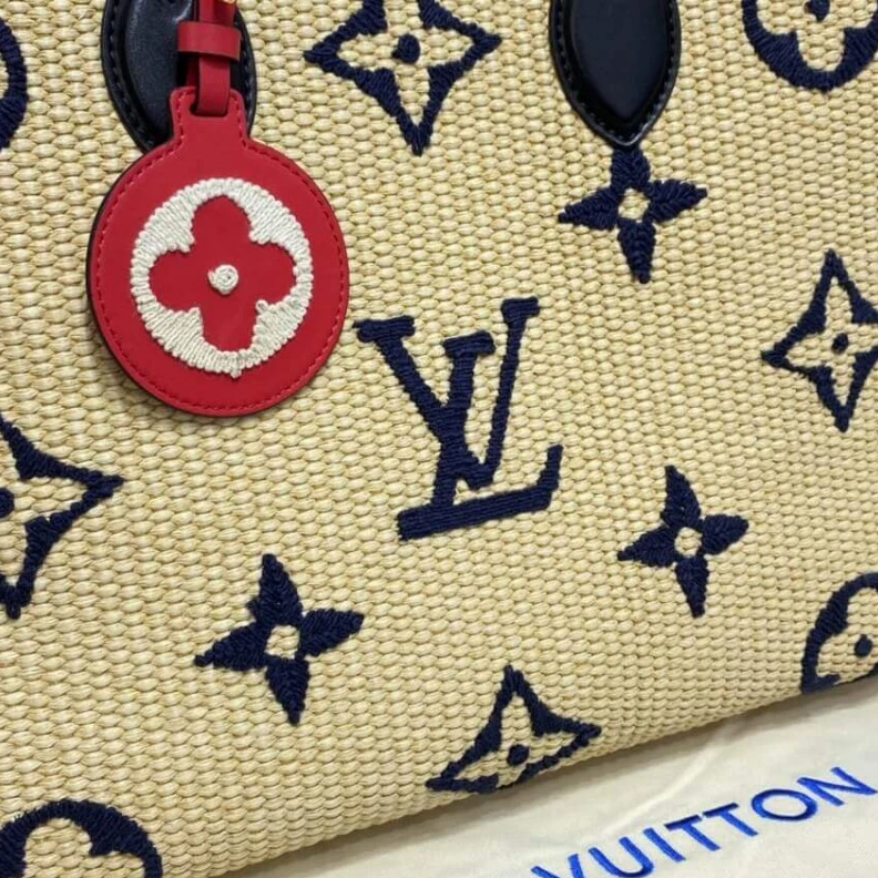 Replica bags Blue Louis Vuitton OnTheGo MM Blue