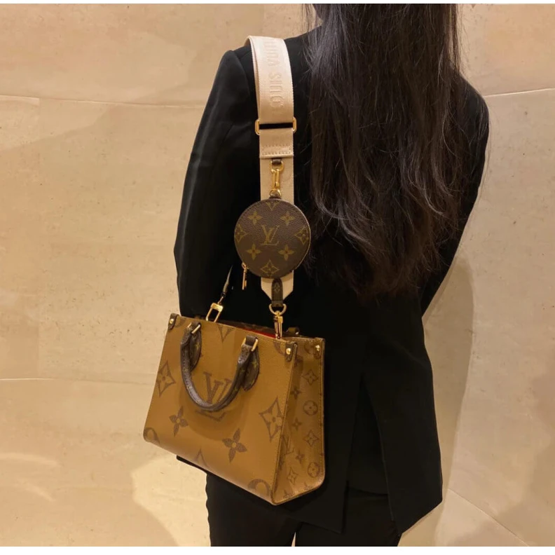 Replica bags lv Handle:Do Louis Vuitton OnTheGo PM