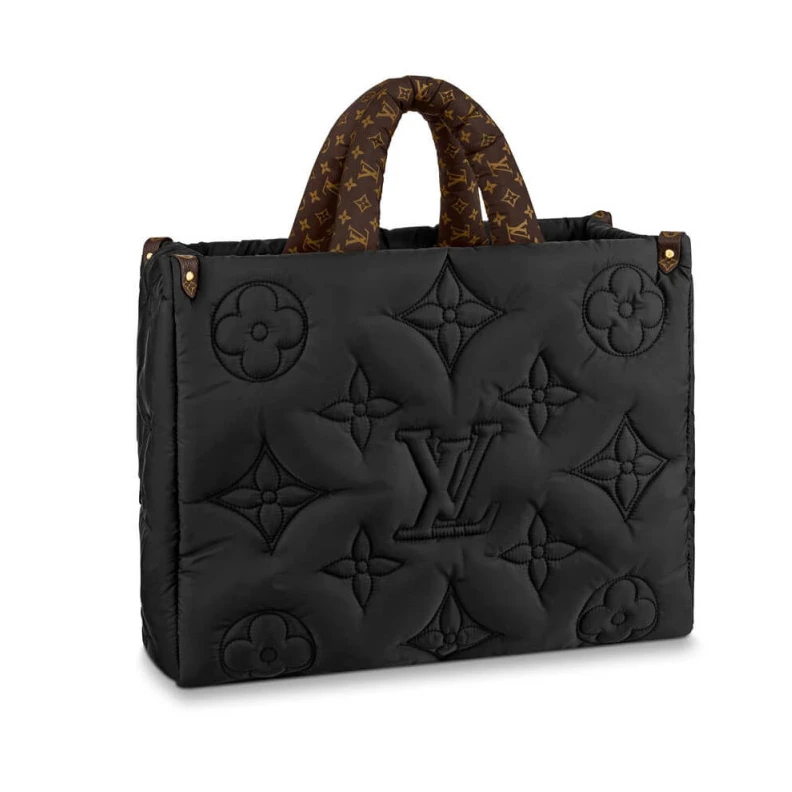 Econyl wi Louis Vuitton Onthego GM Black