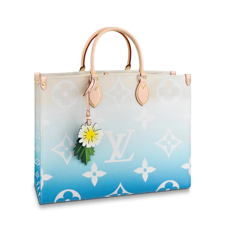 Textile l Louis Vuitton Onthego GM Blue