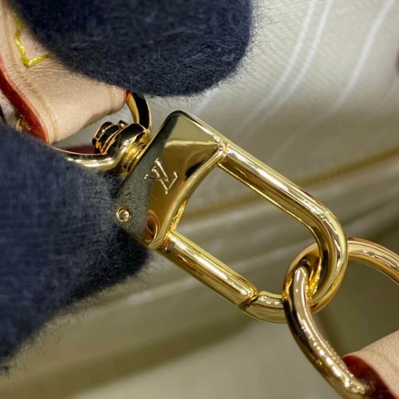 Lv belts replica Textile l Louis Vuitton Onthego GM Blue