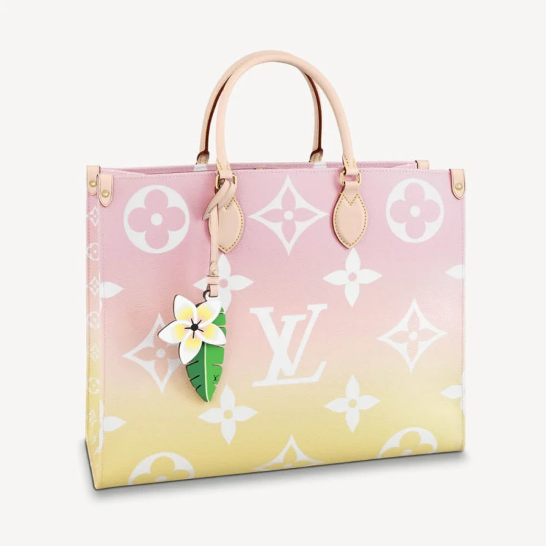 Handle:Do Louis Vuitton Onthego GM Pink