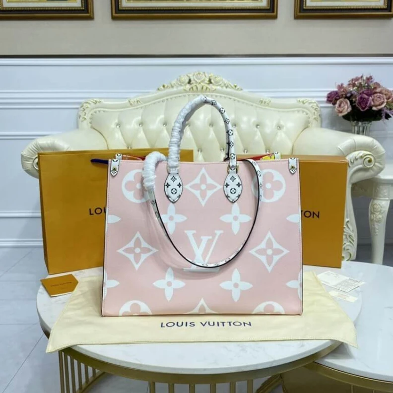 Replica bags Monogram Louis Vuitton Onthego GM Red