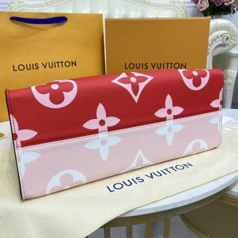 Replica bags Monogram Louis Vuitton Onthego GM Red