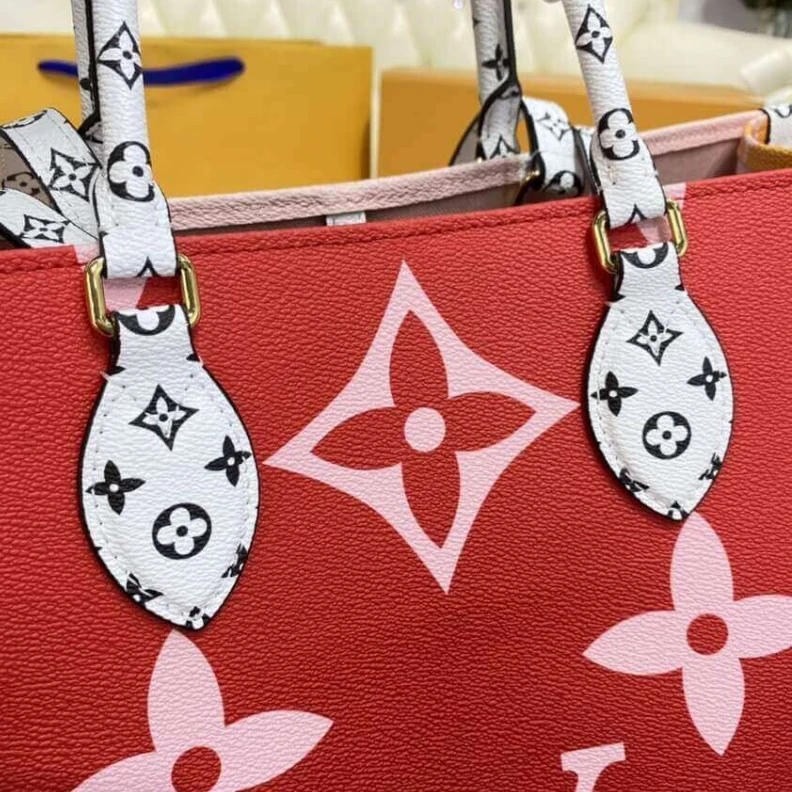 Replica bags Monogram Louis Vuitton Onthego GM Red