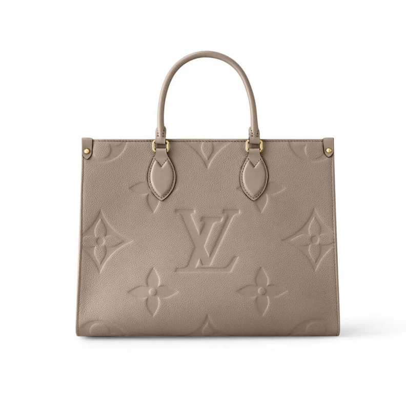 Inside fl Louis Vuitton Onthego MM Grey