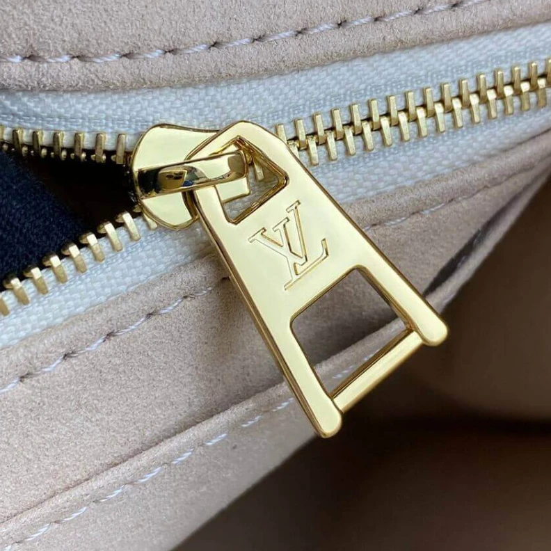 Lv belts replica Grained c Louis Vuitton Onthego MM Khaki Beige