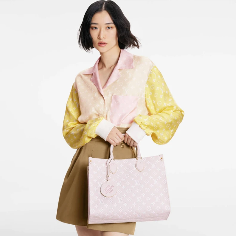 Louis vuitton locations Louis Vuitton Onthego MM Pink