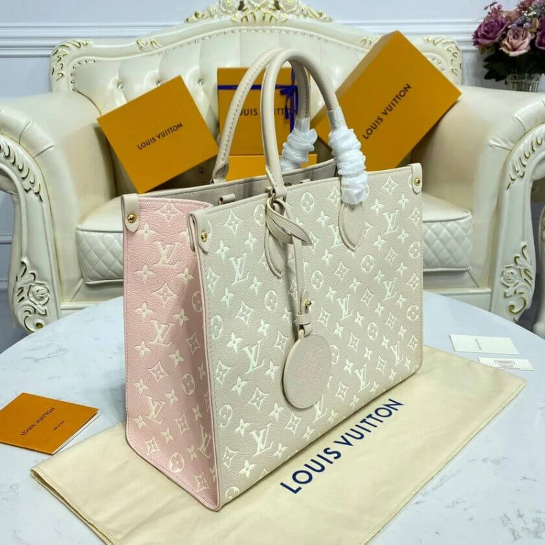 Louis vuitton locations Louis Vuitton Onthego MM Pink