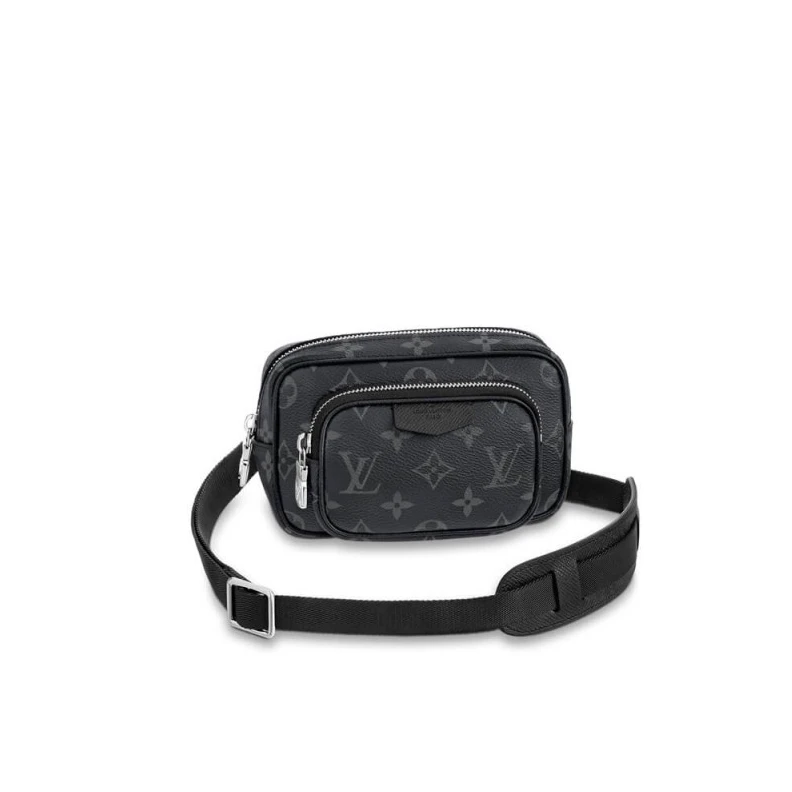 Strap Dro Louis Vuitton Outdoor Pouch Black