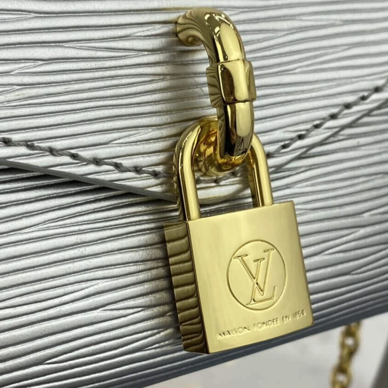 Lv belts replica Strap : R Louis Vuitton Padlock On Strap Silver