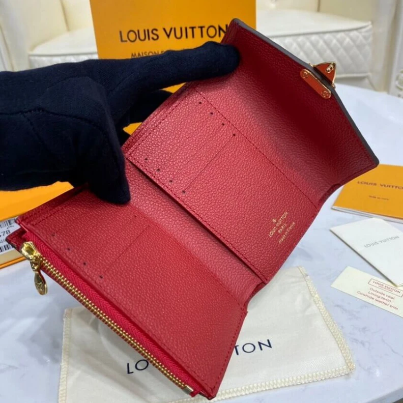Top lv Slock clo Louis Vuitton Pallas Compact Wallet